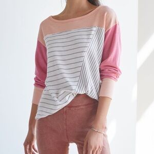 Daily Practice by Anthropologie Striped Tunic Top